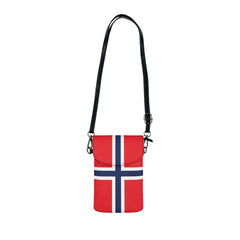 Norwegian Flag Small Crossbody Purse