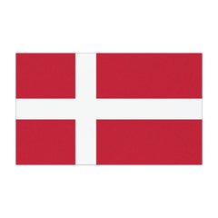 Danish Flag Car Magnet