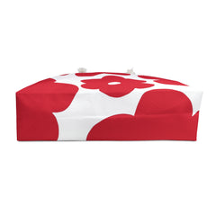 Red Floral Weekender Bag
