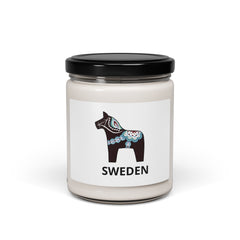 Swedish Dala Horse — Scented Soy Candle
