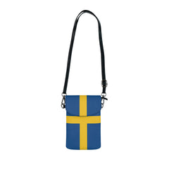 Swedish Flag Small Crossbody Purse