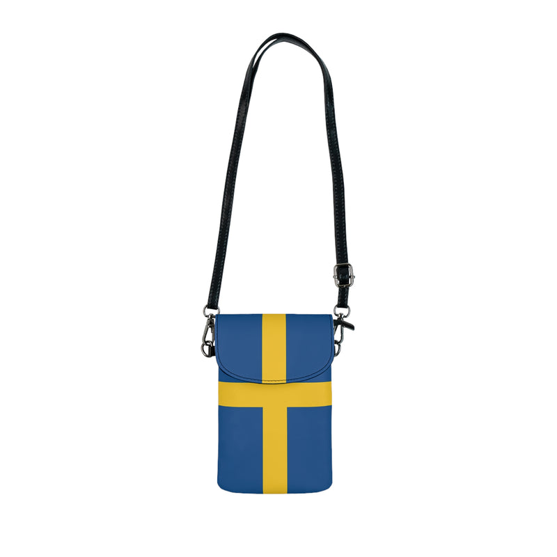 Swedish Flag Small Crossbody Purse