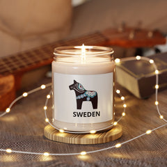 Swedish Dala Horse — Scented Soy Candle