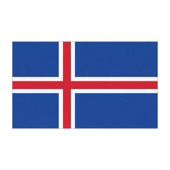 Iceland Flag Car Magnet