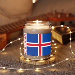Icelandic Flag Scented Soy Candle