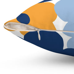 Modern Floral Throw Pillow