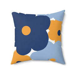 Modern Floral Throw Pillow