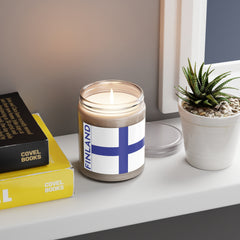 Finnish Flag Scented Soy Candle
