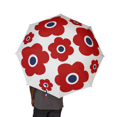 Foldable Umbrella — Norwegian Colored Flower