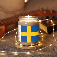 Swedish Flag Scented Soy Candle