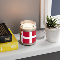 Danish Flag Scented Soy Candle