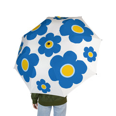 Foldable Umbrella — Swedish Colored Flower