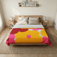 Floral Cotton Duvet Cover
