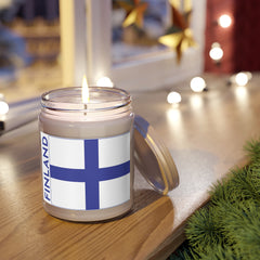 Finnish Flag Scented Soy Candle