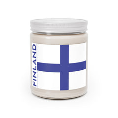 Finnish Flag Scented Soy Candle