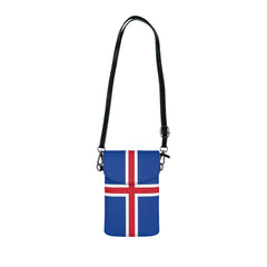 Icelandic Flag Small Crossbody Purse
