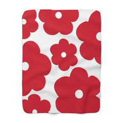 Floral Sherpa Blanket — Inspired by Denmark & Greenland