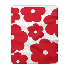 Floral Sherpa Blanket — Inspired by Denmark & Greenland