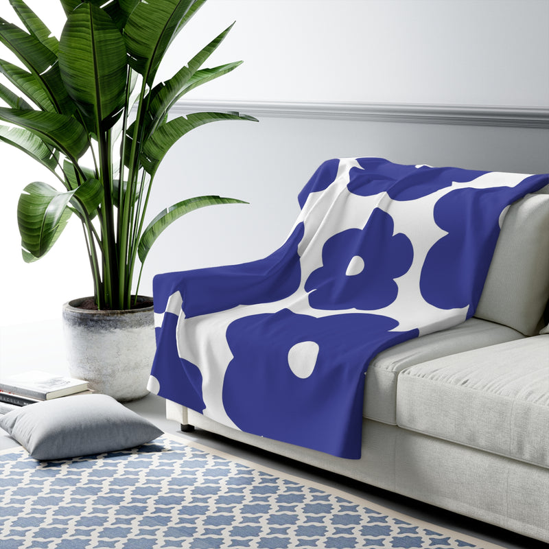 Floral Sherpa Blanket — Finnish Inspired