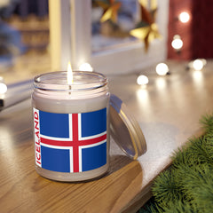 Icelandic Flag Scented Soy Candle