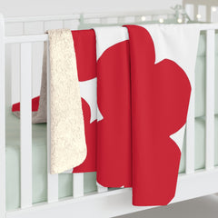 Floral Sherpa Blanket — Inspired by Denmark & Greenland