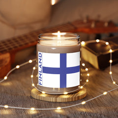 Finnish Flag Scented Soy Candle