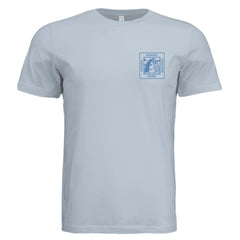Solid Carolina Blue Triblend - 3413C - FRONT